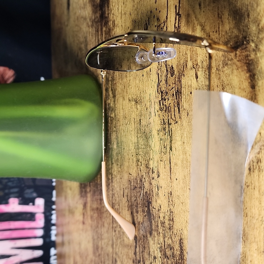 Rayban Aviator Sunglasses- Light Blue (NWOT) - Picture 5 of 7